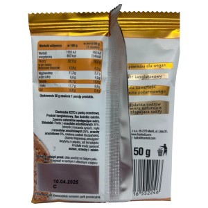 Frank & Oli Keto miękkie ciasteczko peanut butter 50g